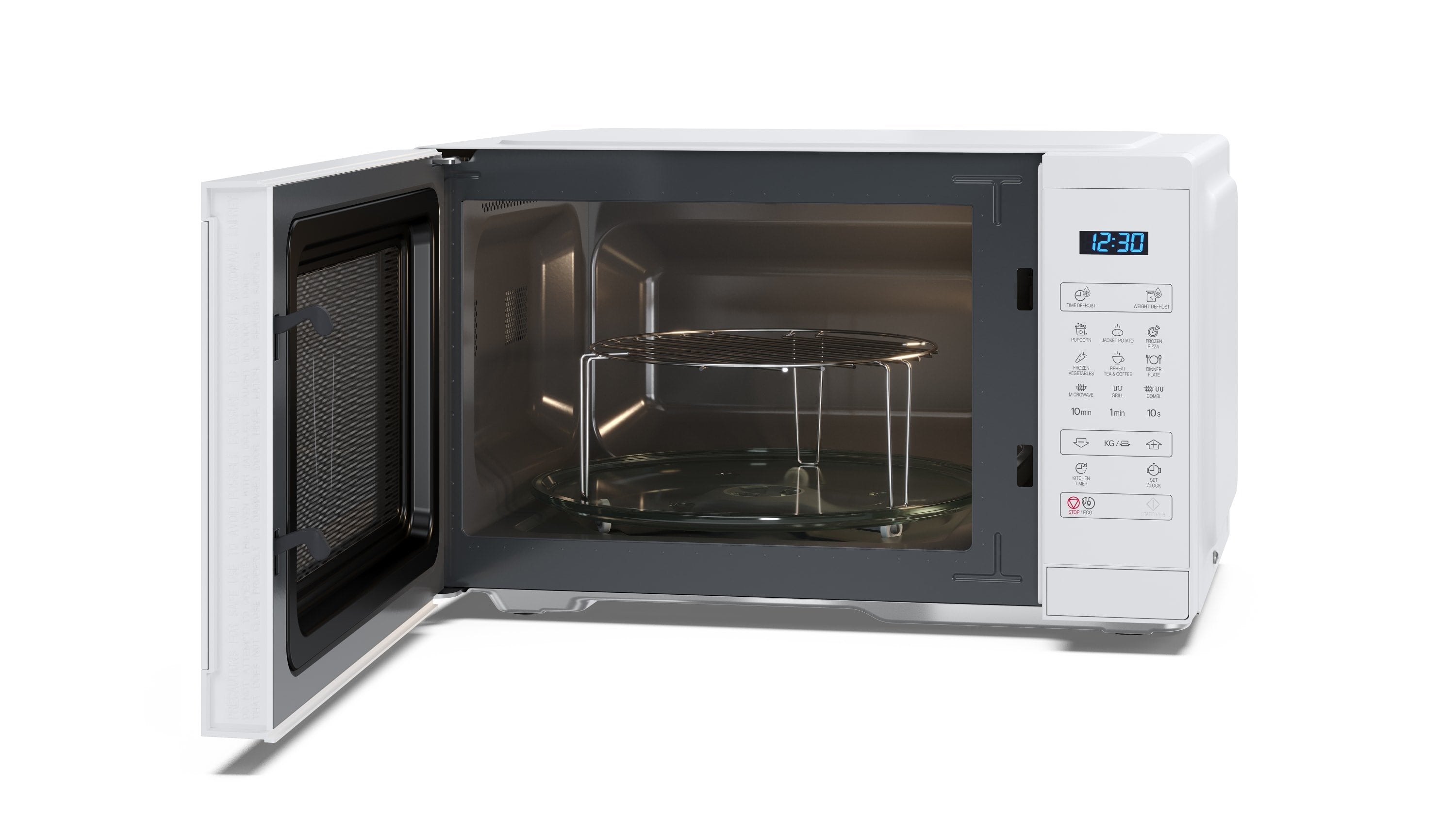 EAN 4974019466965 - Sharp YC-MG252AE-C microondas Blanco Microondas con grill Encimera 25 L 900 W imagen 4