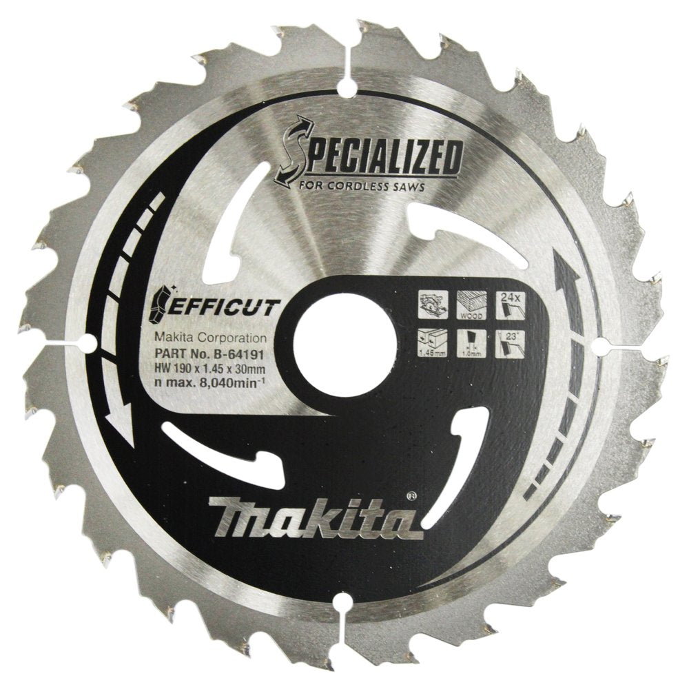 Makita Efficut Saegeb.190x30x24z