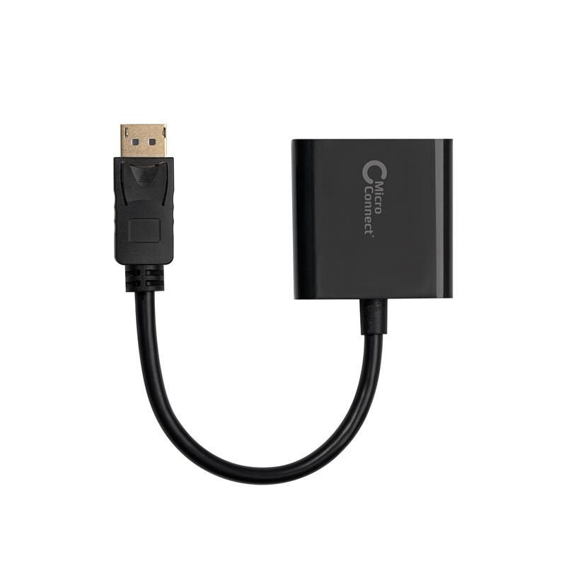 EAN 5711045445736 - Microconnect DPVGA15CM adaptador de cable de vídeo 0,15 m DisplayPort VGA (D-Sub) Negro imagen 2