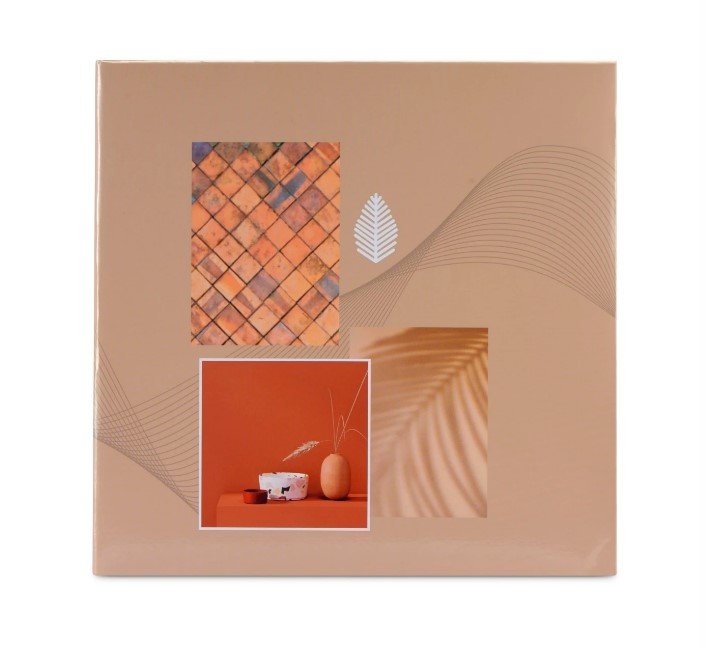 Hama Singo Ii Álbum De Foto Y Protector Terracota 100 Hojas Encuadernación En Tapa Dura