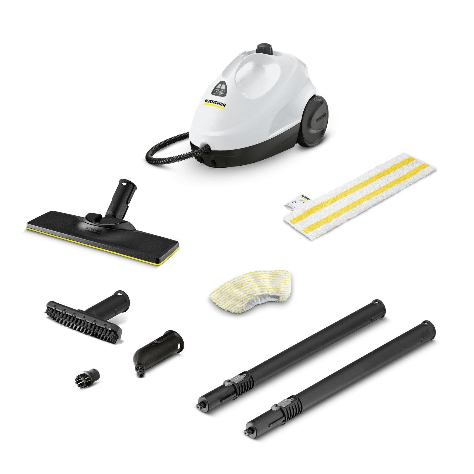 EAN 4054278975122 - Kärcher SC 2 EasyFix Limpiador a vapor de cilindro 1 L 1500 W Negro, Blanco imagen 1