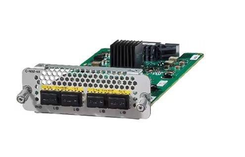 Cisco Network Interface Module Módulo De Expansión 1000base-X X 4 Para P/N: C8300-1n1s-6t C8300-1n1s-6t-V C8300-2n2s-4t2x C8300-2n2s-6t C8300-2n2s-6t-V