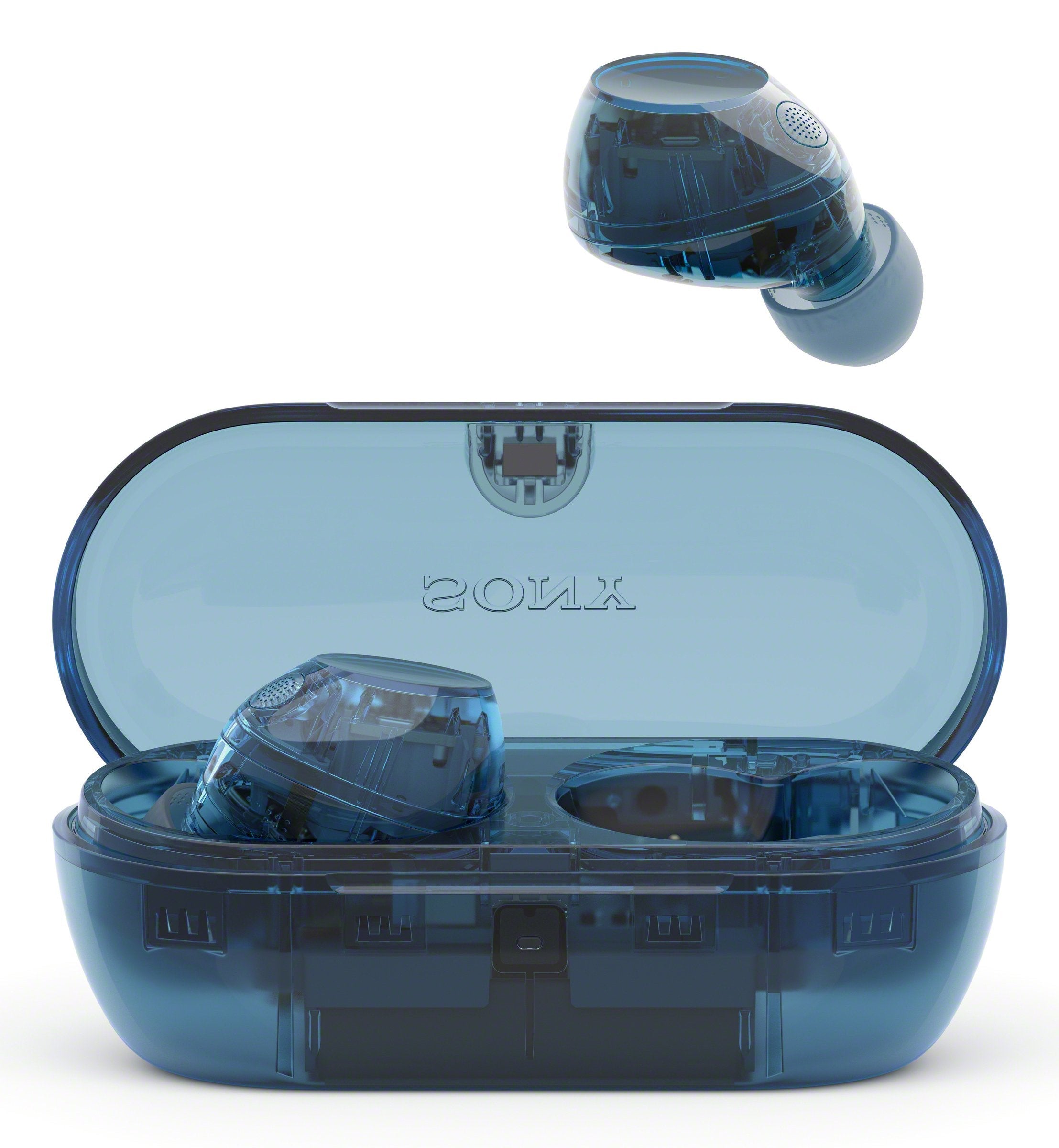 Auriculares Sony Wf-C710n Azul Cristal Inear True Wireless Con Noise Cancelling