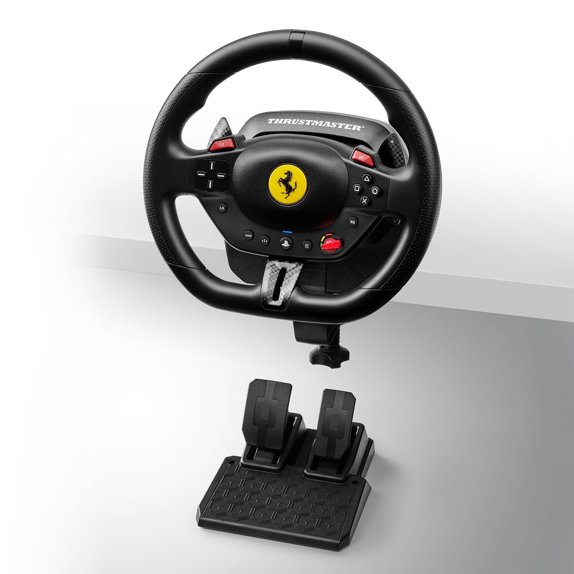 EAN 3362934112677 - Thrustmaster T98-P Ferrari 296 GTB Negro USB Volante + Pedales Analógico/Digital PC, PlayStation 4, PlayS imagen 6