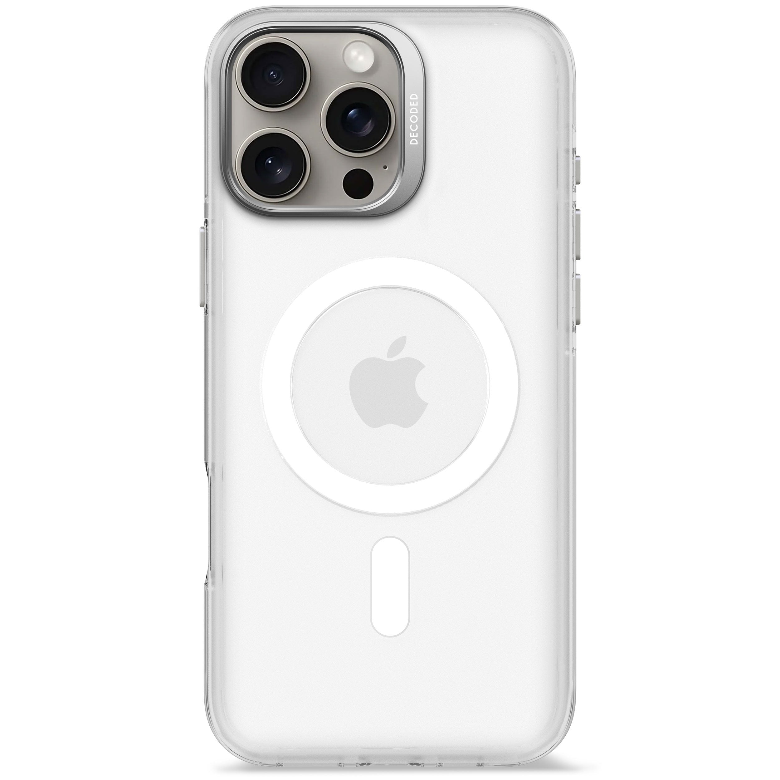 EAN 8721145001876 - Decoded Clear Case funda para teléfono móvil 17,5 cm (6.9") Transparente, Blanco imagen 1