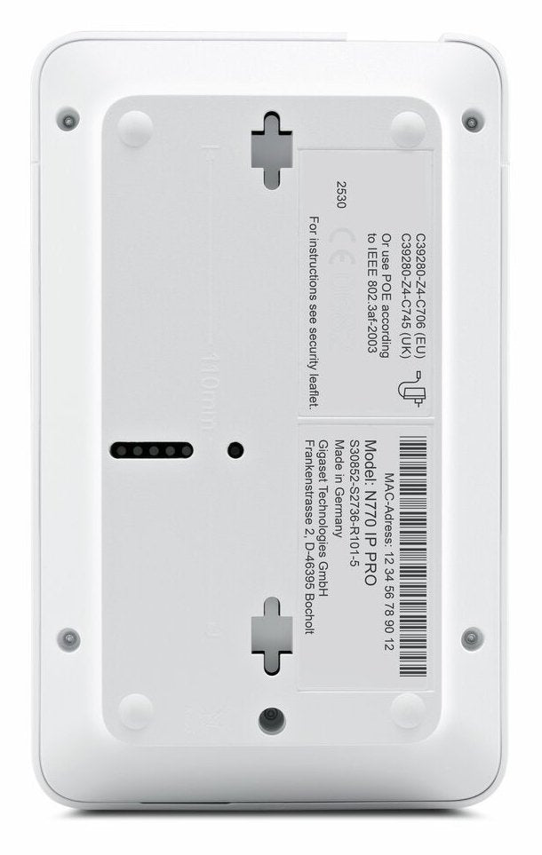 EAN 4255781907369 - Gigaset N770 IP Pro estación base DECT Blanco imagen 11