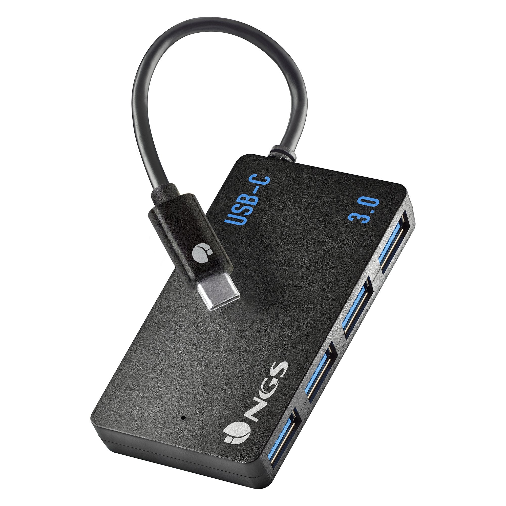 EAN 8435430622973 - NGS WONDER IHUB4 USB 3.2 Gen 1 (3.1 Gen 1) Type-A 480 Mbit/s Negro imagen 1
