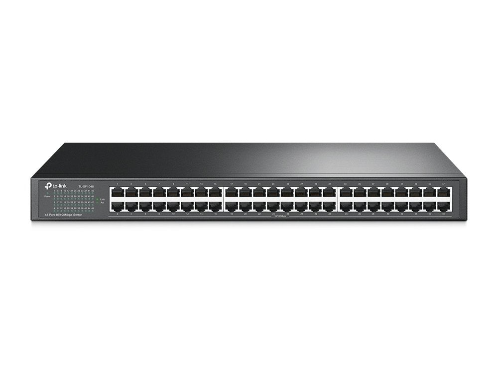 EAN 6935364020286 - TP-Link TL-SF1048 No administrado Fast Ethernet (10/100) 1U Negro imagen 1