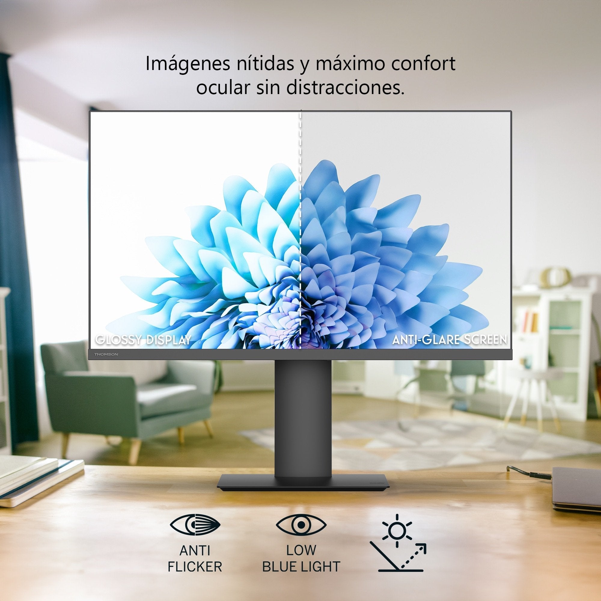 Monitor Thomson Studio Business 27"Fhd 1920x1080 100hz 5ms 1*Hdmi Negro