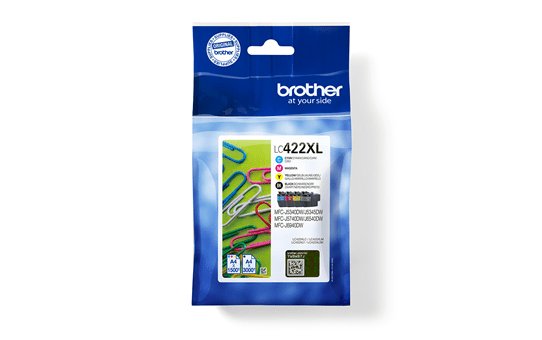 EAN 4977766818957 - Brother LC422XLVALDR cartucho de tinta 4 pieza(s) Original Alto rendimiento (XL) Negro, Cian, Magenta, Am imagen 1