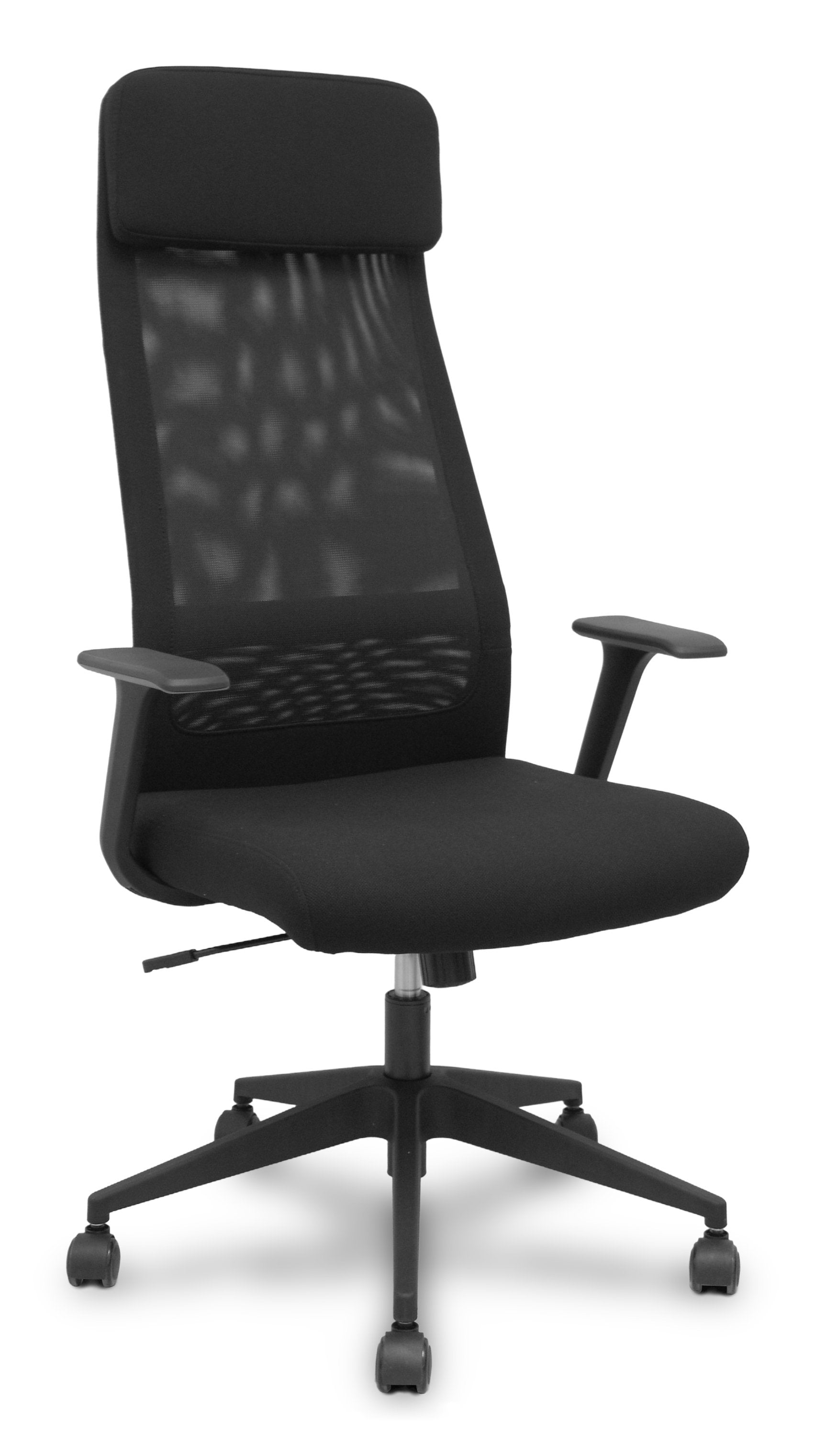 Piqueras Y Crespo Forol Silla Pro536 Basculante Tela Negra Brazos Fijos