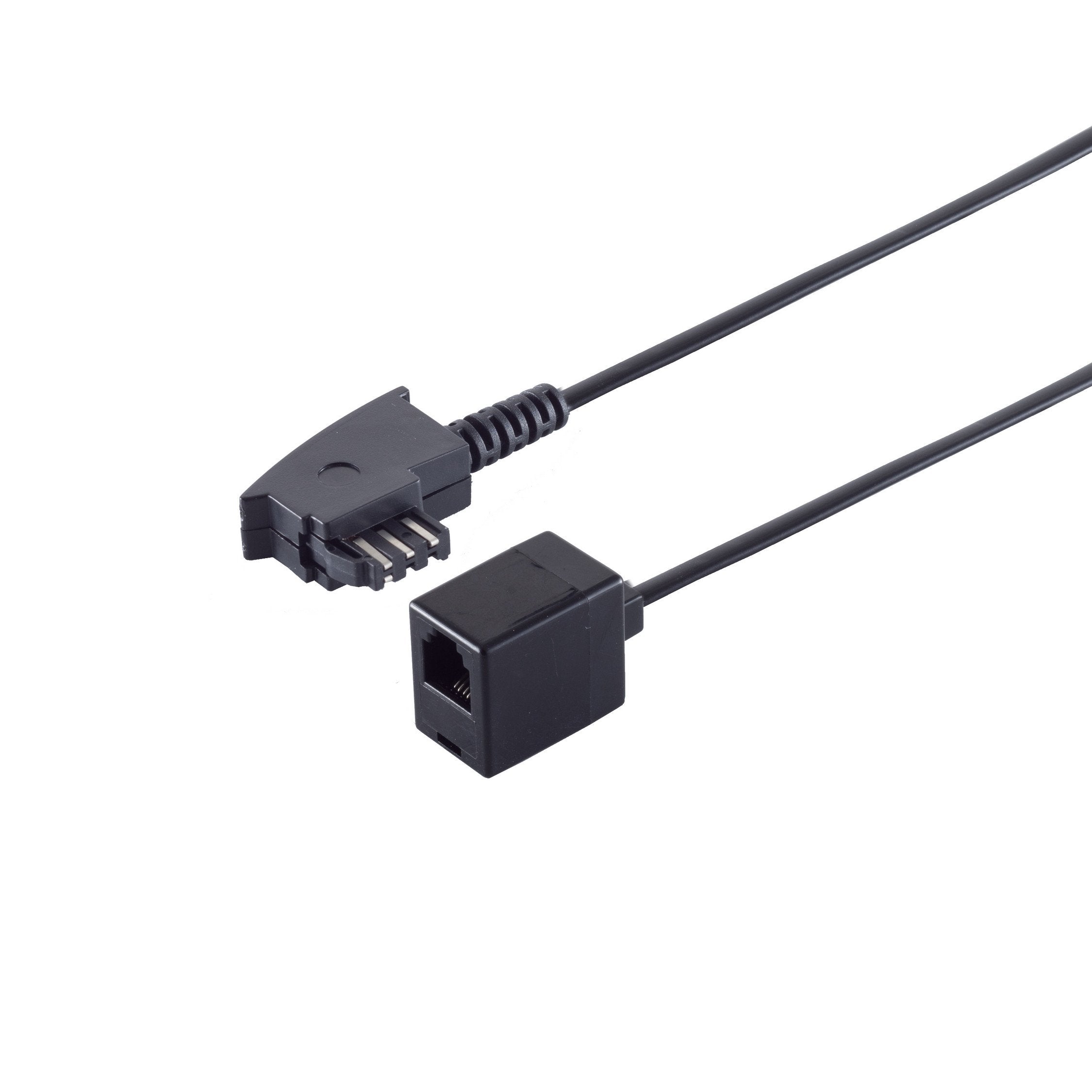 EAN 4017538710208 - S/CONN maximum connectivity 71020 cable telefónico 0,2 m Negro imagen 1