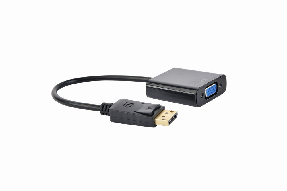 EAN 8716309090346 - Gembird A-DPM-VGAF-02 adaptador de cable de vídeo 0,15 m VGA (D-Sub) DisplayPort Negro imagen 1