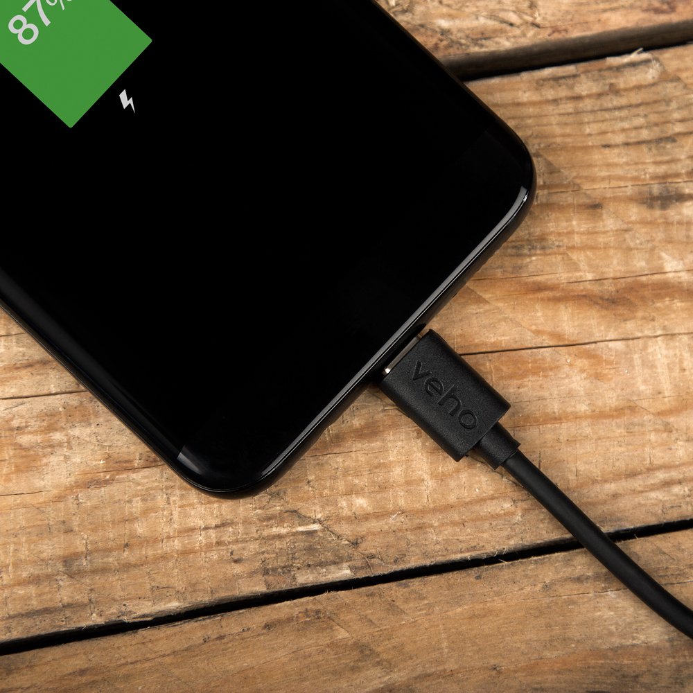 EAN 0742832884310 - Veho VCL-002-C-20CM cable USB 0,2 m USB A USB C Negro imagen 5