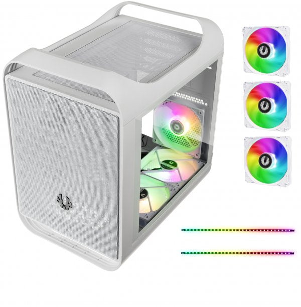 Caja Pc Bitfenix Atx Prodigy M 2020 A-Rgb White