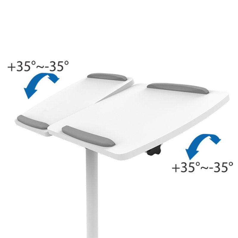 Logilink Bp0067a Carro Para Proyector / Portátil, Ajustable, Max.10kg, Blanco