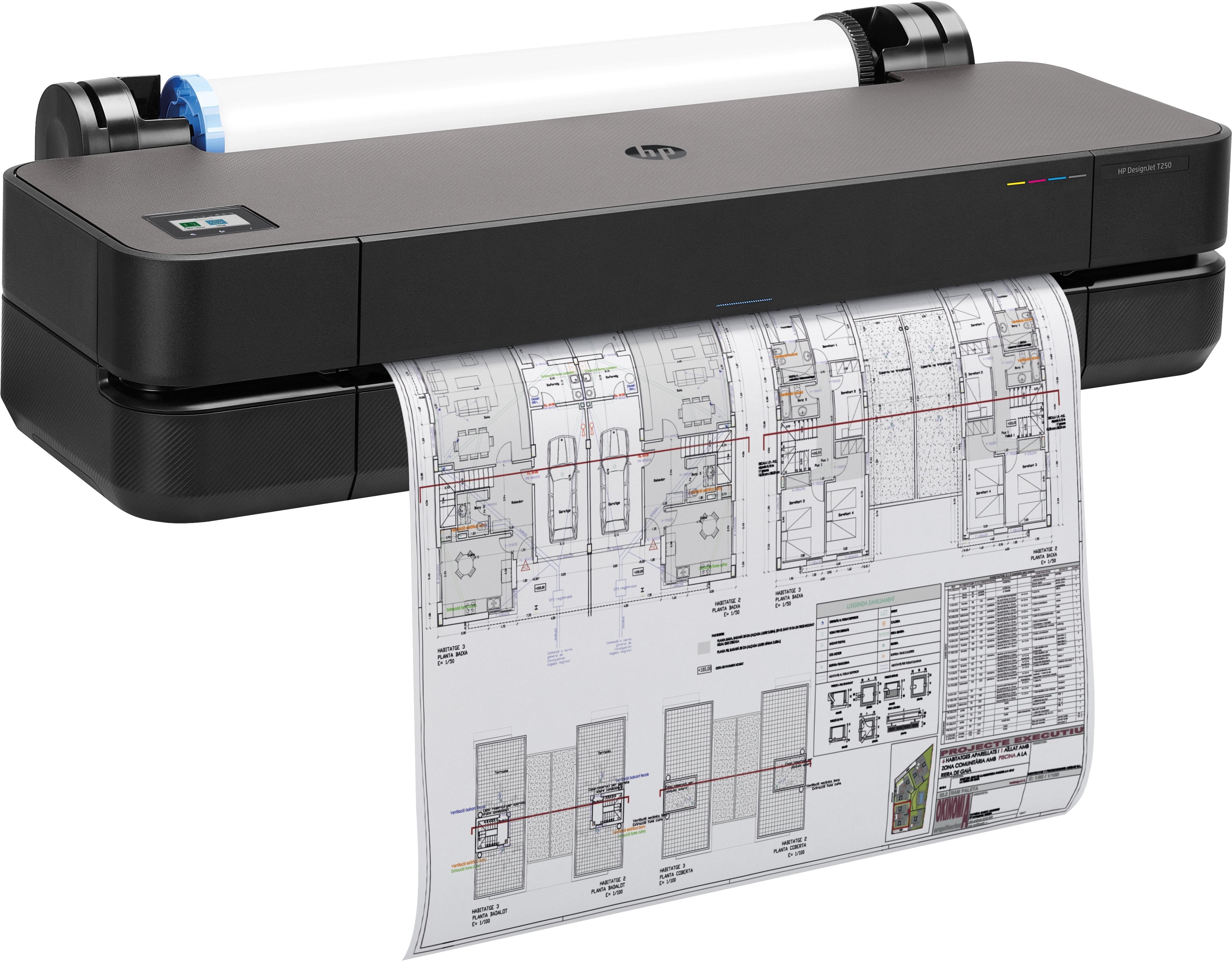Impresora Hp Designjet T250 De 24 "5hb06a # B19