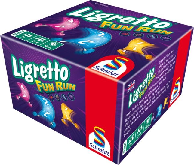 Schmidt Games Ligretto Fun Run, Juego De Cartas 78710