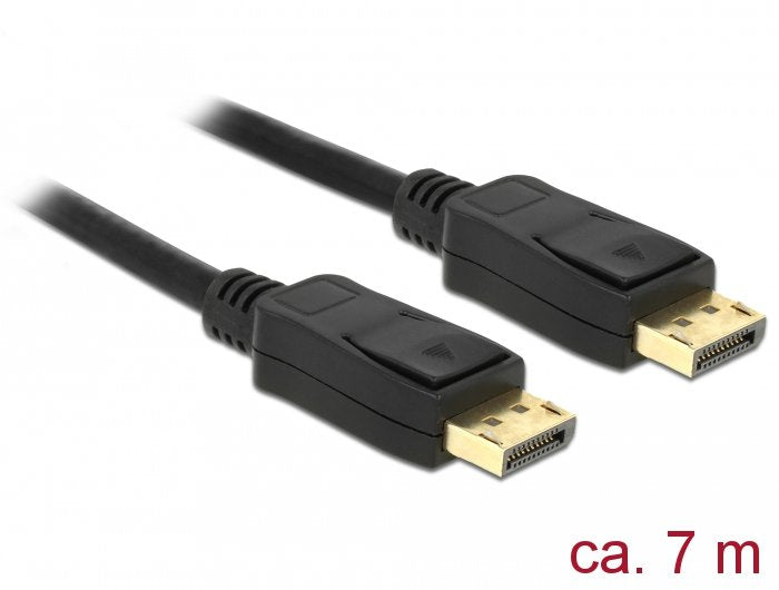EAN 4043619848607 - DeLOCK 84860 cable DisplayPort 7 m Negro imagen 1