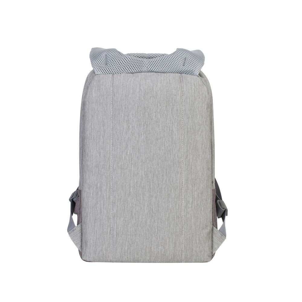 Mochila Riva Nb Prater 15.6" 7562 Gris/Moca
