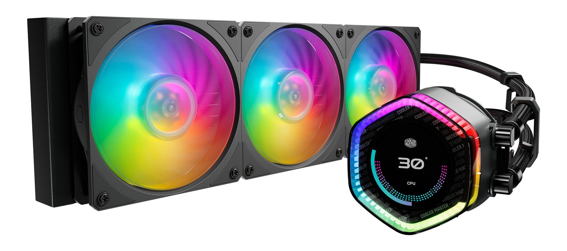 Refrigeración Líquida Cooler Master Masterliquid 360 Ion, Mly-D36m-A24pz-R1