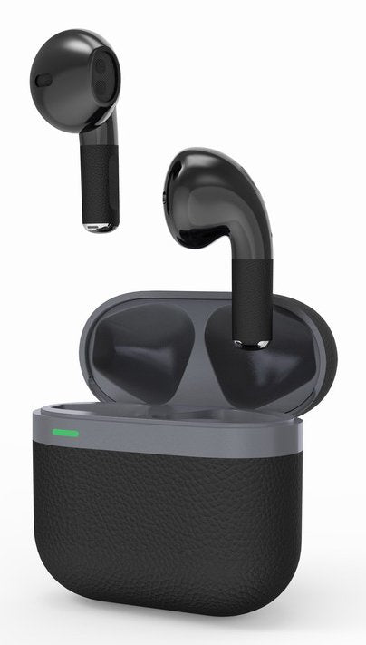 Auriculares Gembird Bluetooth Tws-02-Bk Negro Gris