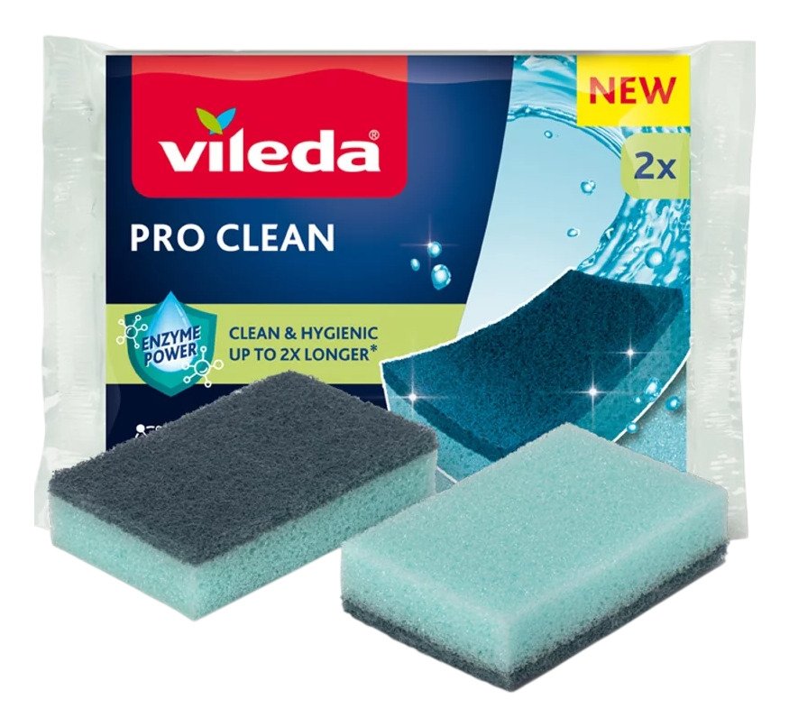 EAN 4023103256743 - Vileda 179254 esponja Rectangular Azul 3 pieza(s) imagen 1