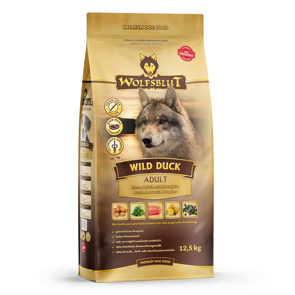 EAN 4260603784707 - Wolfsblut wb784707 comida seca para perros 12,5 kg Adulto Pato, Patata imagen 1