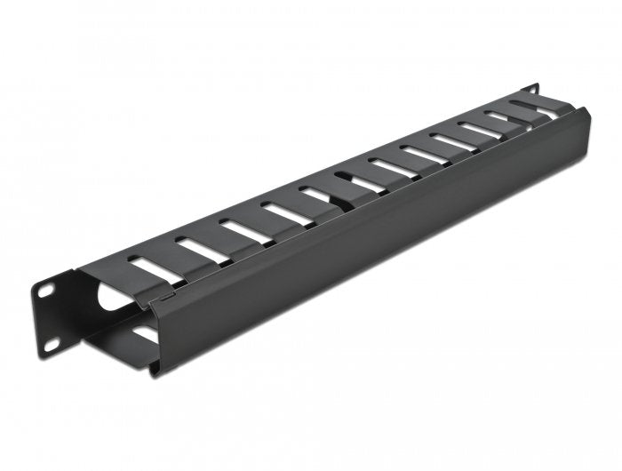 Digitus 19" Panel De Gestión De Cables Con 2 Aberturas 1 U Negro