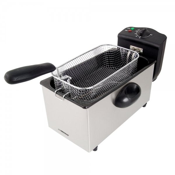 EAN 5901299954416 - Esperanza FALAFEL Sencillo 3 L Independiente 2200 W Freidora Negro, Blanco imagen 1