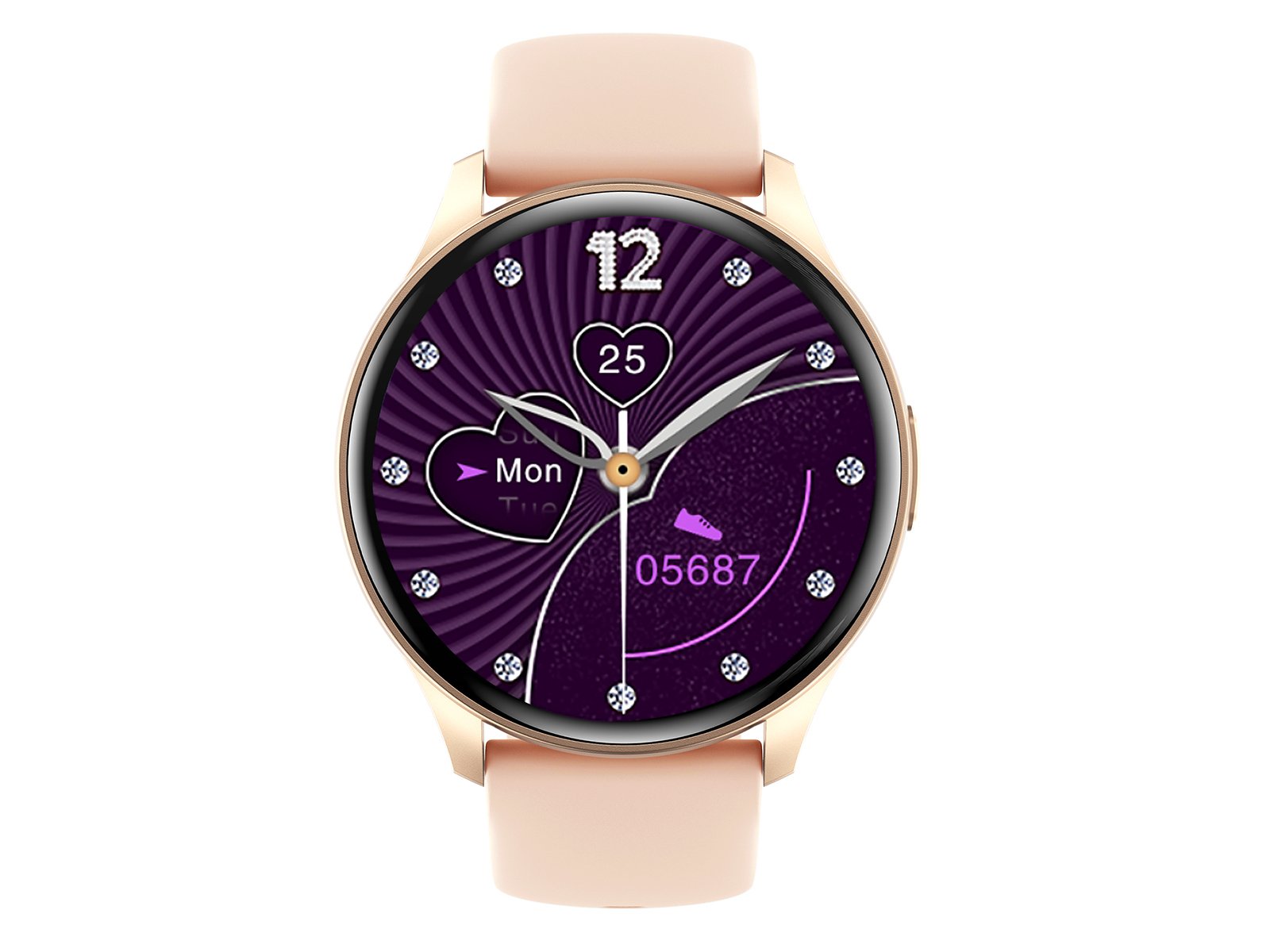 EAN 8011000040875 - Trevi T-FIT 235 A 3,63 cm (1.43") AMOLED 45 mm Digital Pantalla táctil Rosa imagen 3