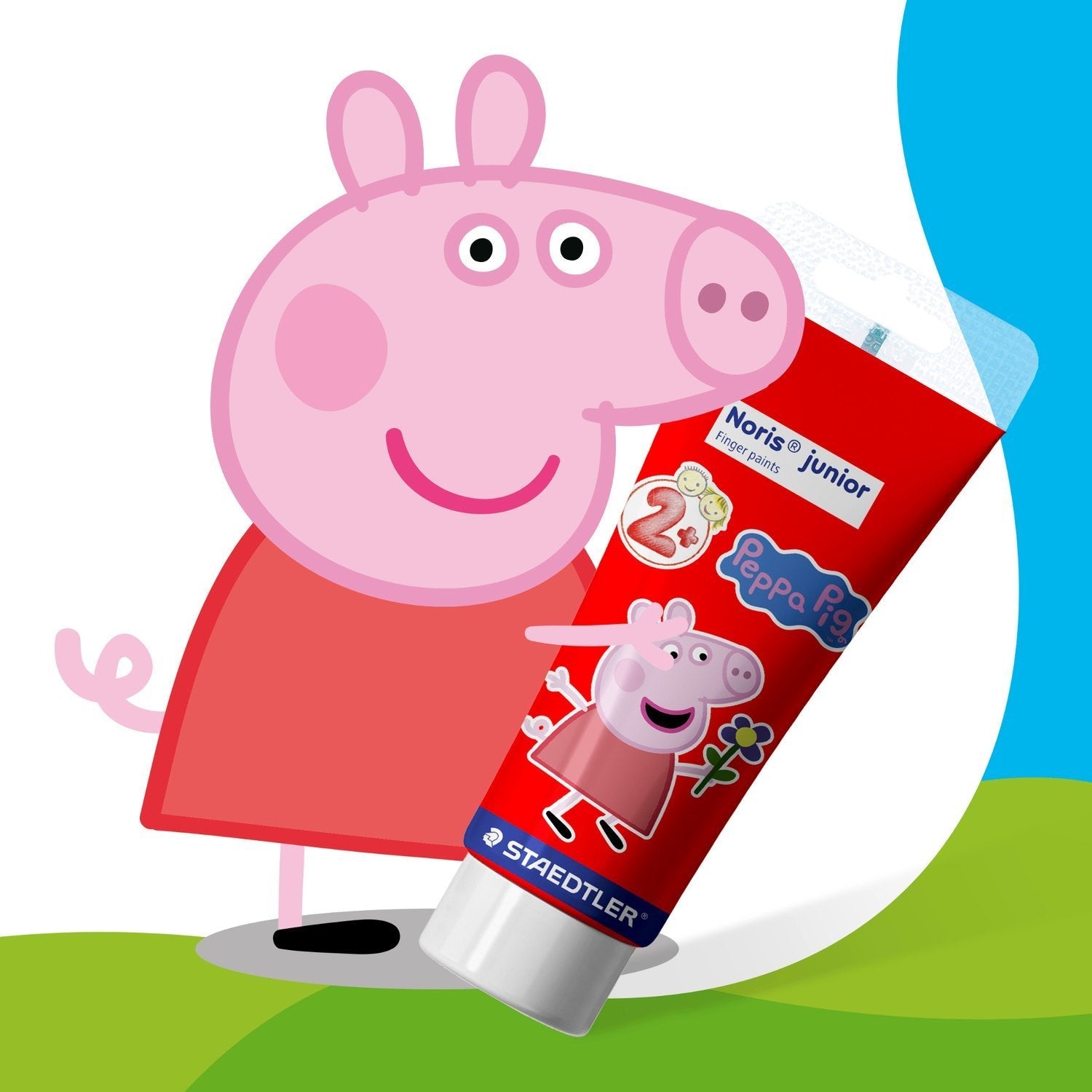 Maedtler Fingermalfarbe Nj Peppa 4m Etui