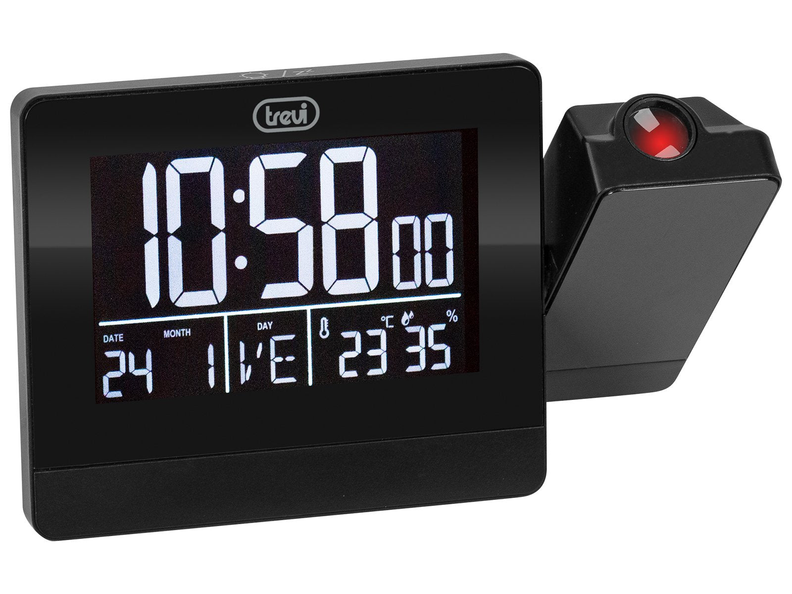 EAN 8011000026466 - Trevi EC 884 PJ Reloj despertador digital Negro imagen 3