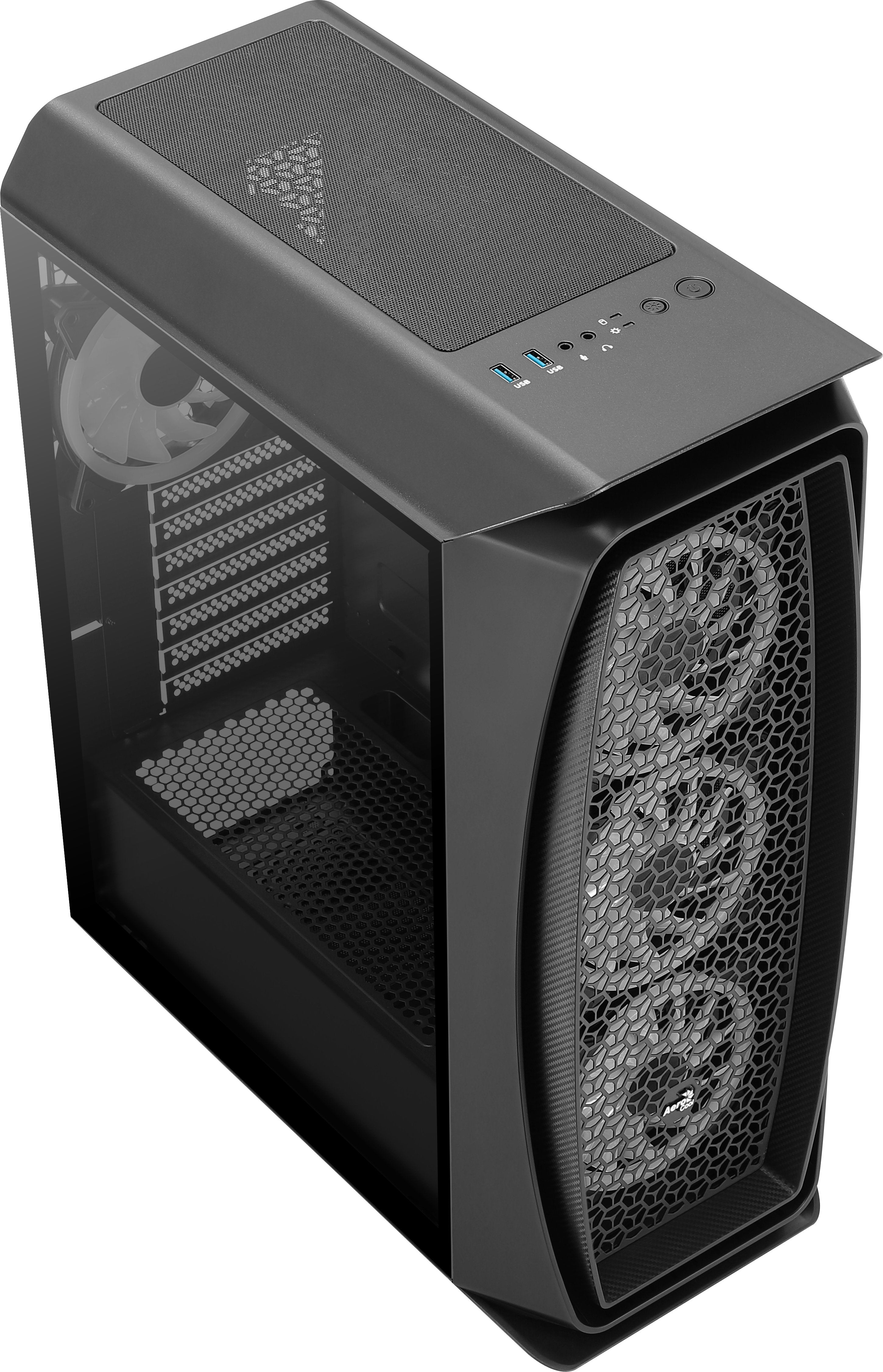Caja Gaming Semitorre Aerocool Aero One Duo