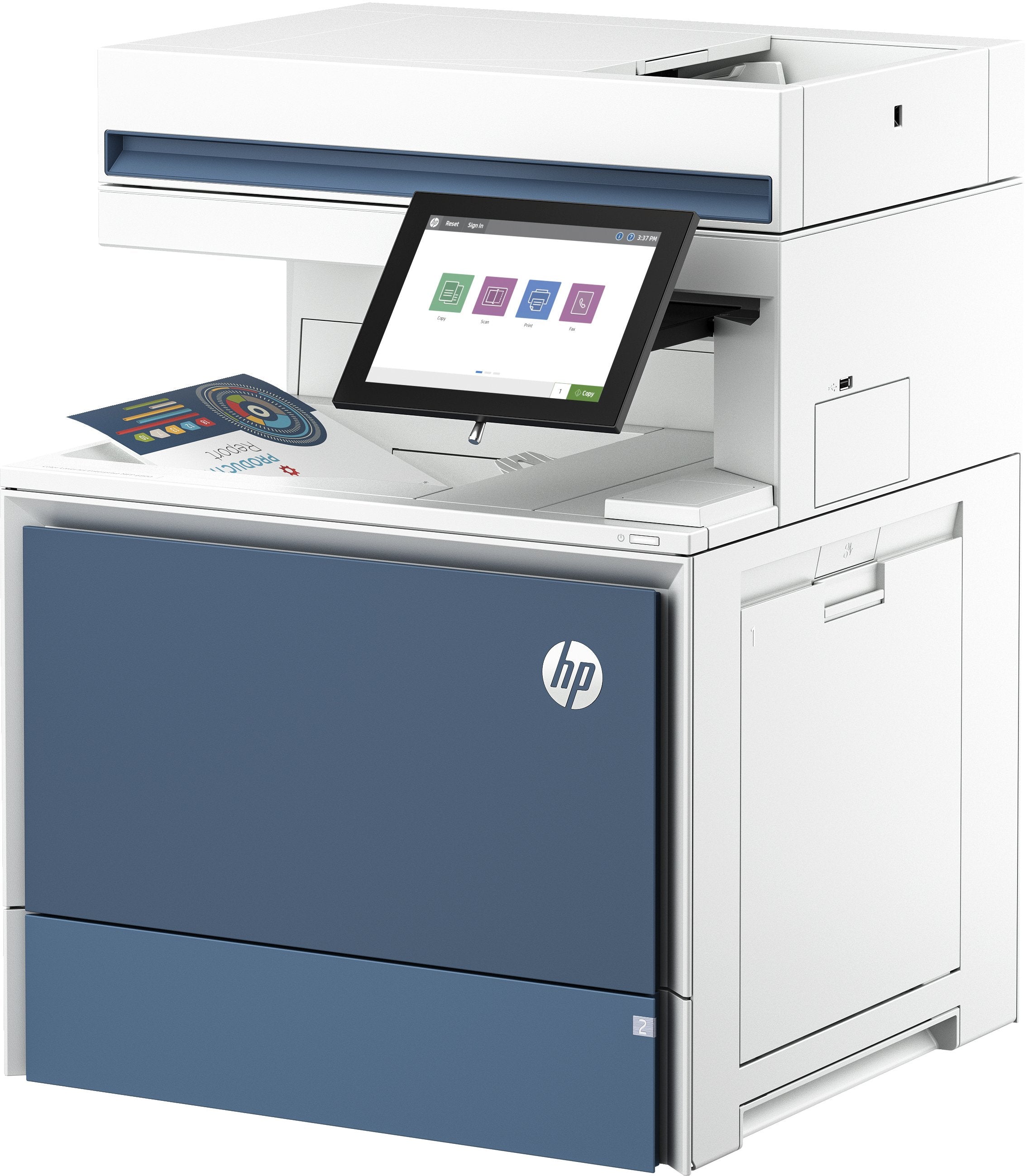 Impresora  Hp Color Laserjet Enterprise Multifunción 6800dn