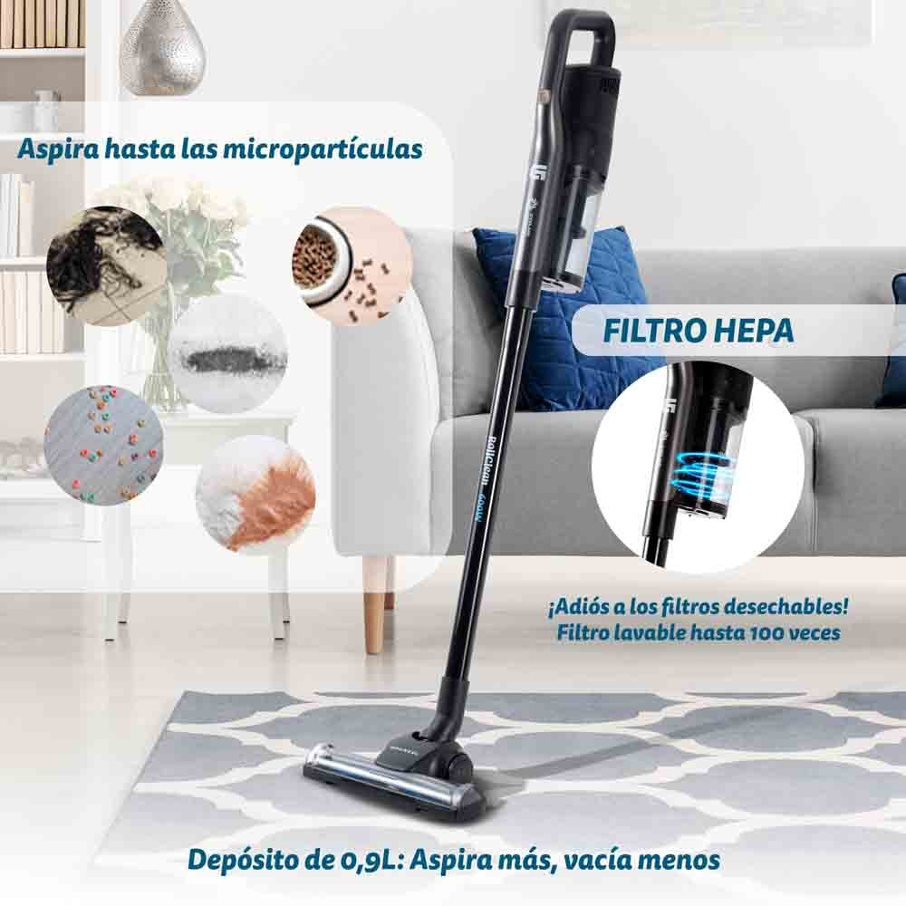 EAN 8426156018362 - Grunkel ASP-ROLLER aspiradora de pie y escoba eléctrica Aspiradora escoba Corriente alterna Secar HEPA Si imagen 3