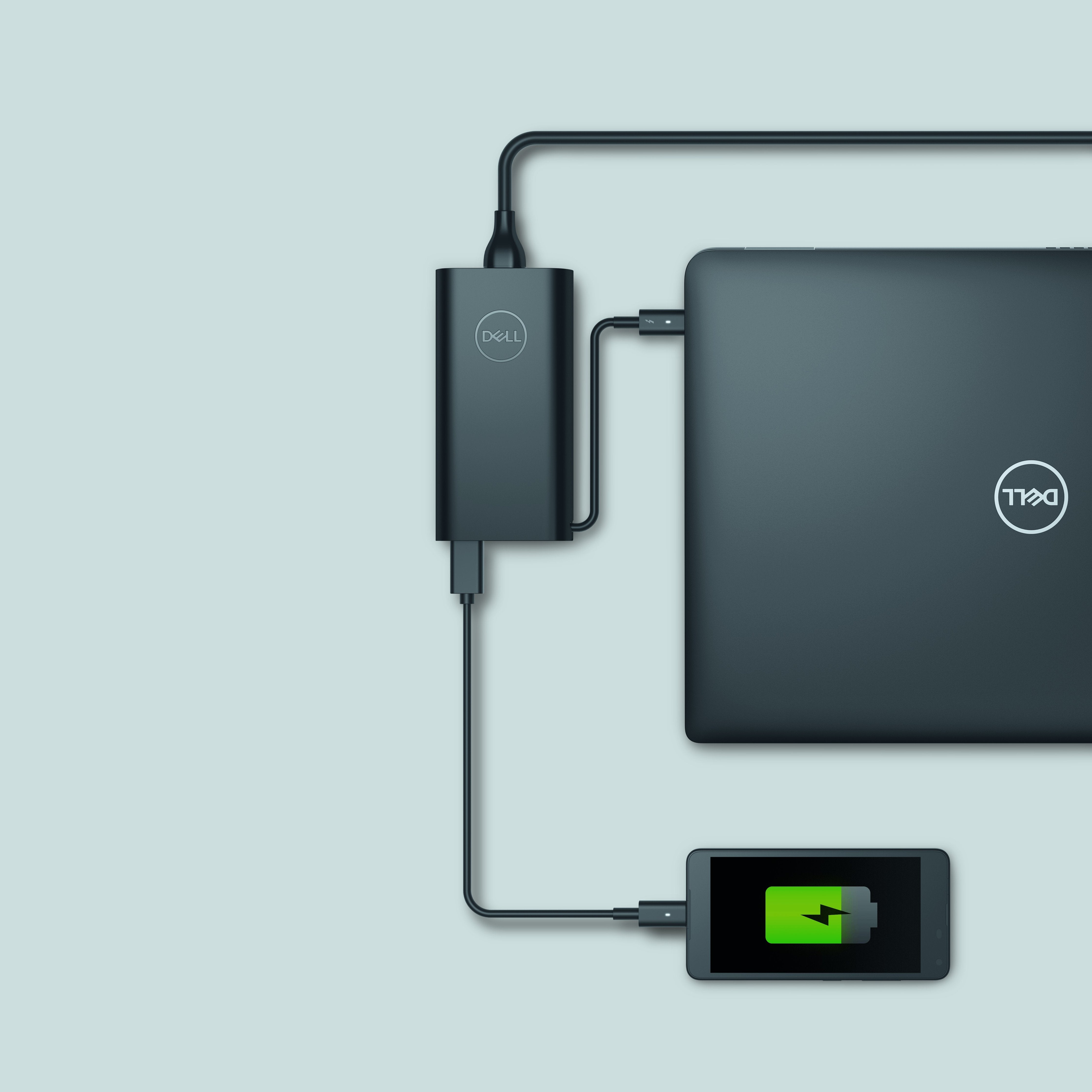 EAN 5397184377727 - DELL PA901C adaptador e inversor de corriente Interior 90 W Negro imagen 10