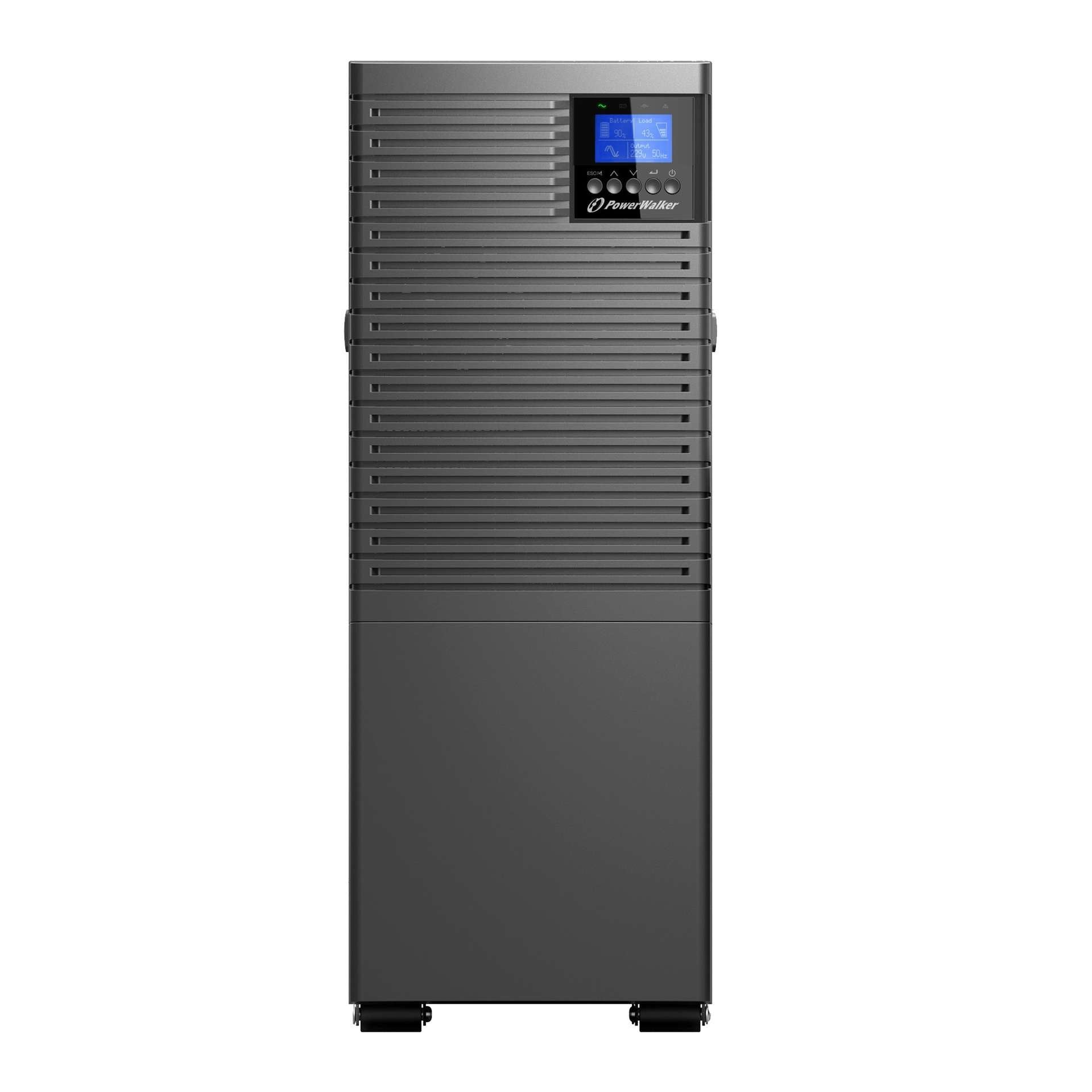 Bluewalker Vfi 10000 Ict Iot 3/1 Bi Doble Conversión (En Línea) 10 Kva 10000 W, Ups Negro, Doble Conversión (En Línea), 10 Kva, 10000 W, Onda Sinusoidal Pura, 110 V, 478 V