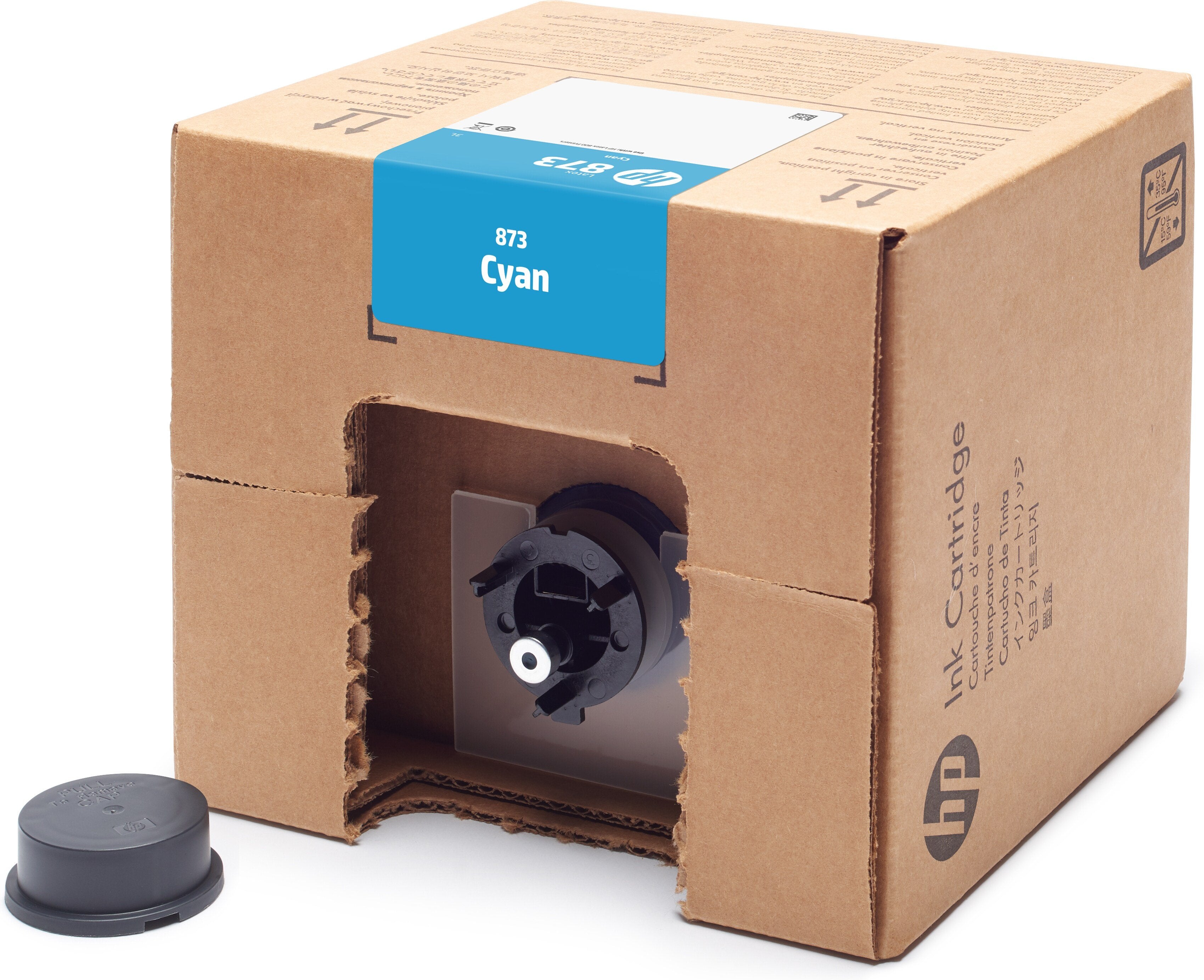 EAN 193905447787 - HP 873 3-liter Cyan Latex Ink Cartridge cabeza de impresora imagen 1