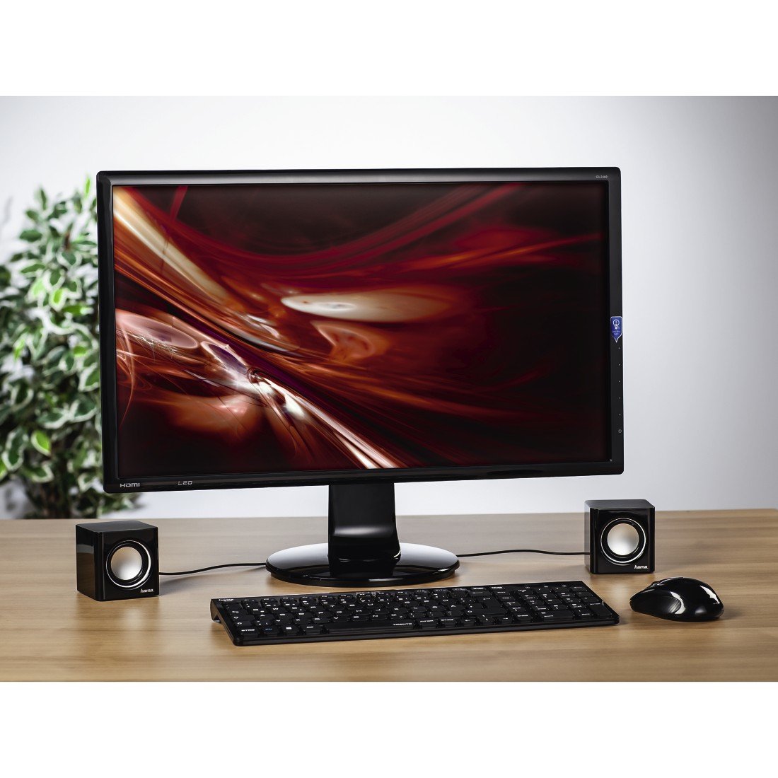 Altavoces Pc Hama Sonic Mobil 185 Negro