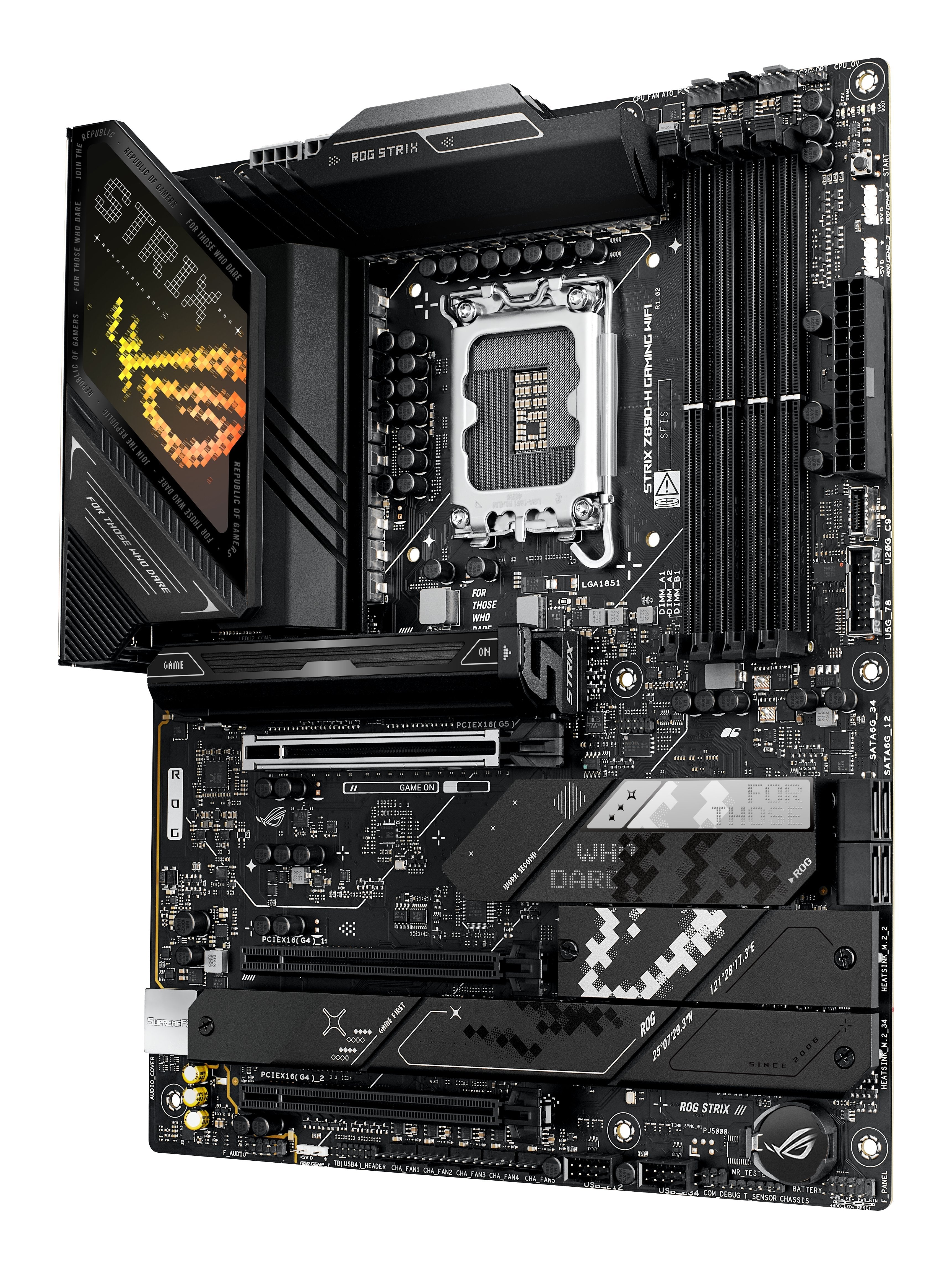 EAN 4711387880678 - ASUS ROG STRIX Z890-H GAMING WIFI Intel Z890 LGA 1851 (Socket V1) ATX imagen 4
