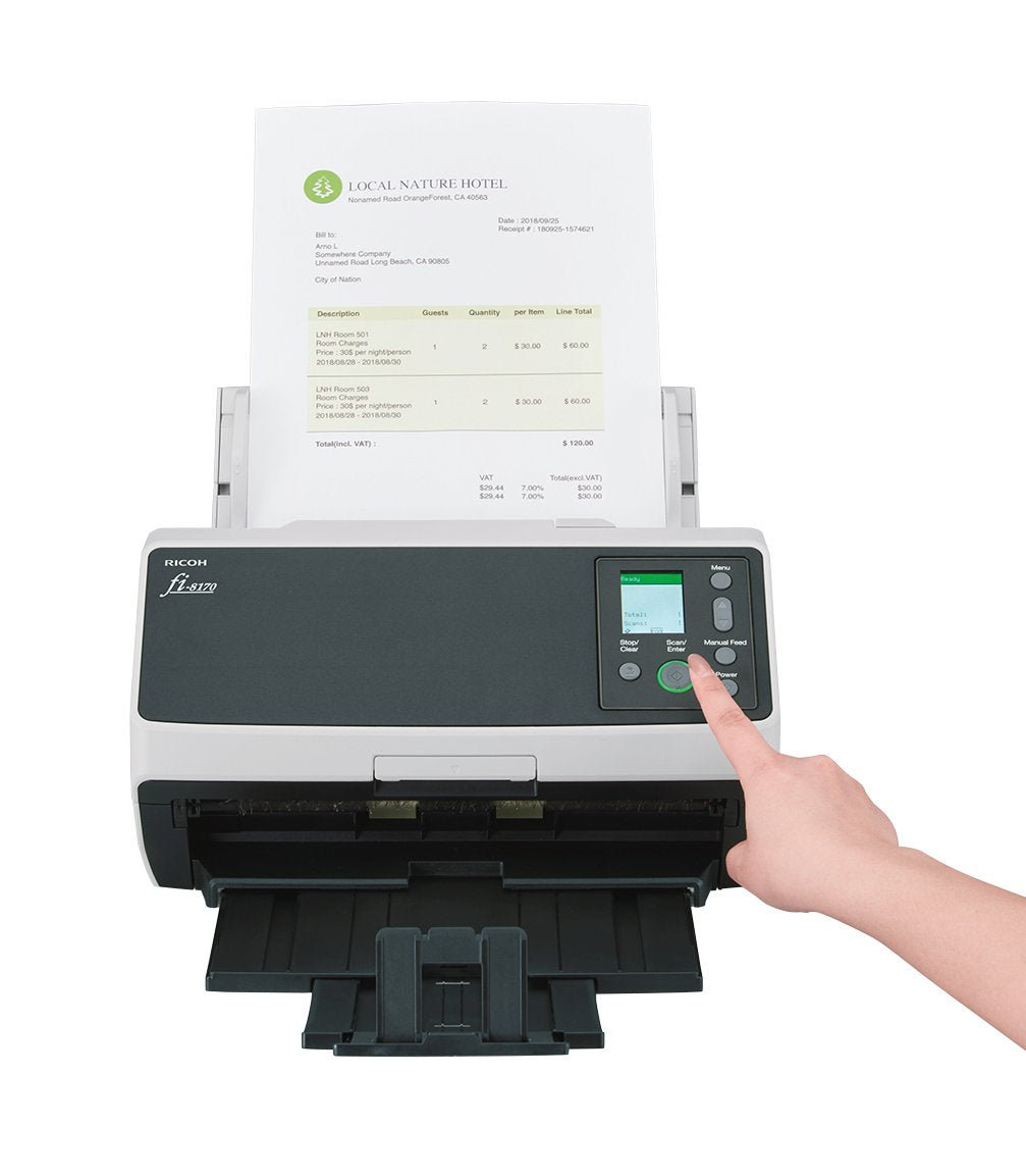 EAN 4939761312106 - Ricoh fi-8170 Alimentador automático de documentos (ADF) + escáner de alimentación manual 600 x 600 DPI A imagen 4