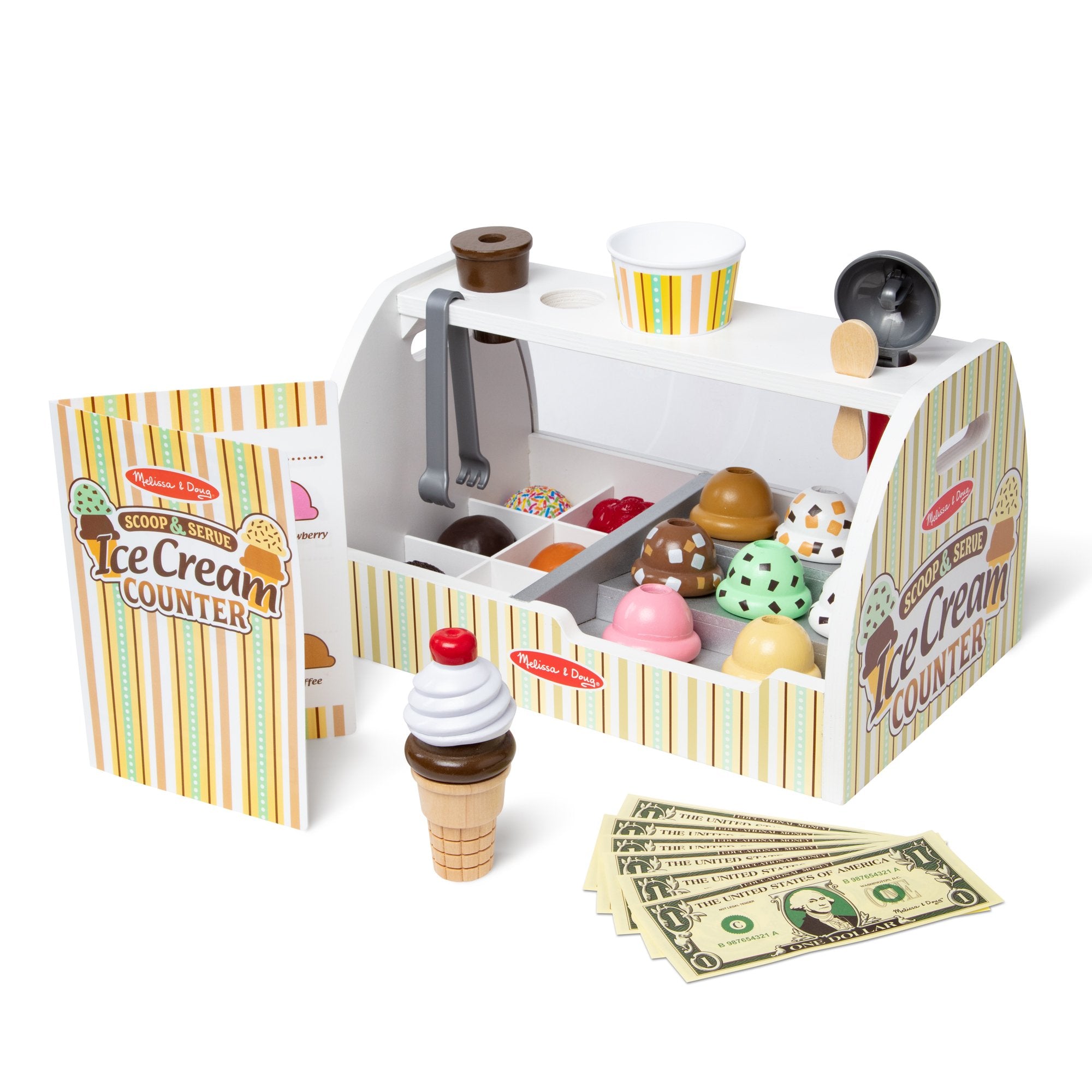 EAN 681147005563 - Melissa & Doug MPP PLF ScpServeWdnIceCream Cntr GML imagen 3