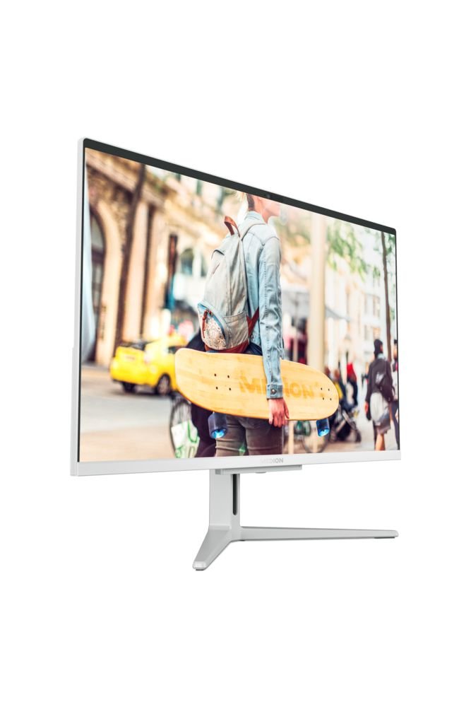 All In One Medion Akoya E23405 Md62581 23.8" 1920 X 1080 Pixeles 4 Gb Ddr4-Sdram 128 Gb Ssd W11 Home Wi-Fi 5 (802.11ac) Plata