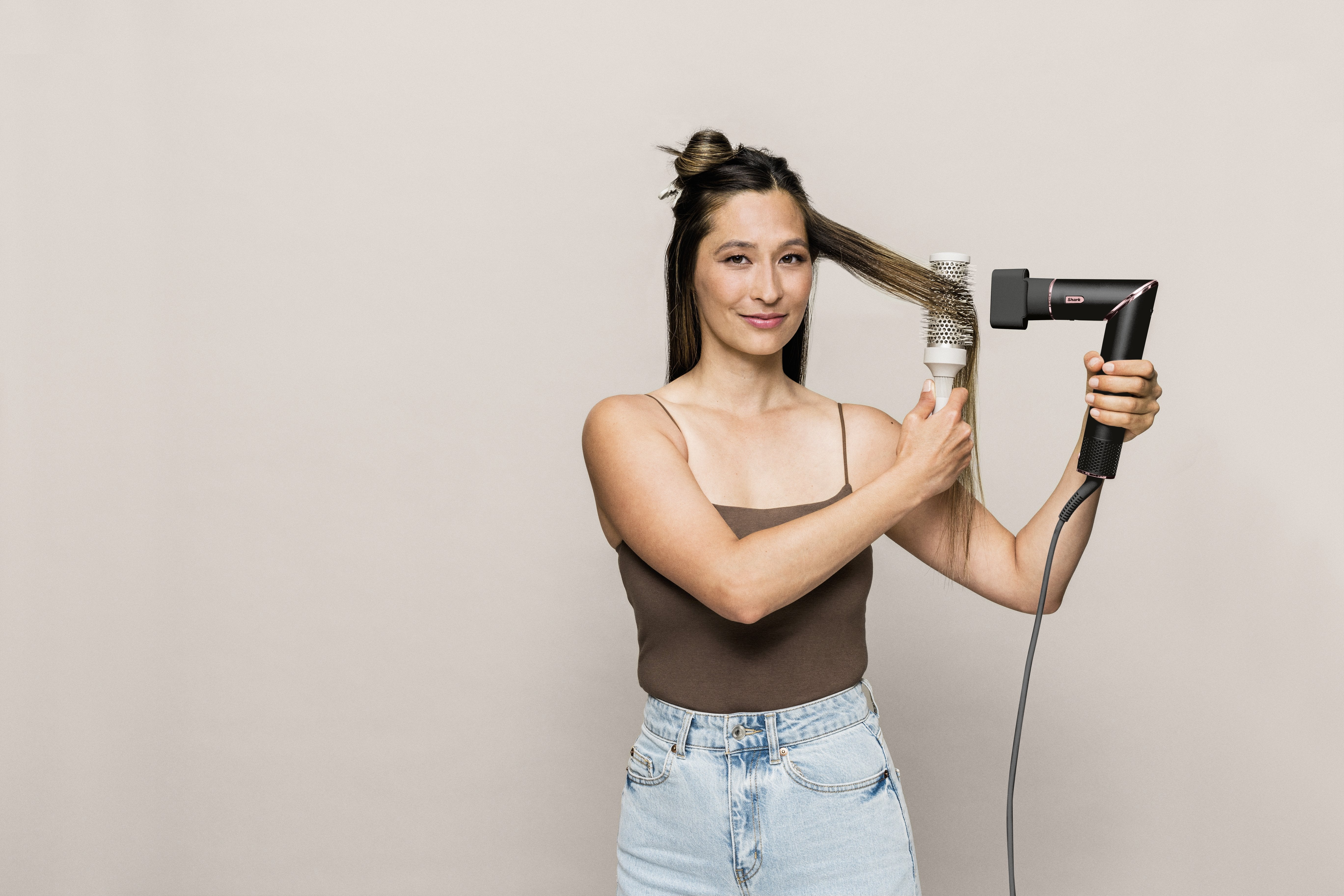 Kit De Peluquería Shark Flexstyle 5-In-1 Negro