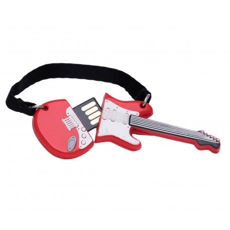 Pendrive 32gb Tech One Tech Guitarra Red One Usb 2.0