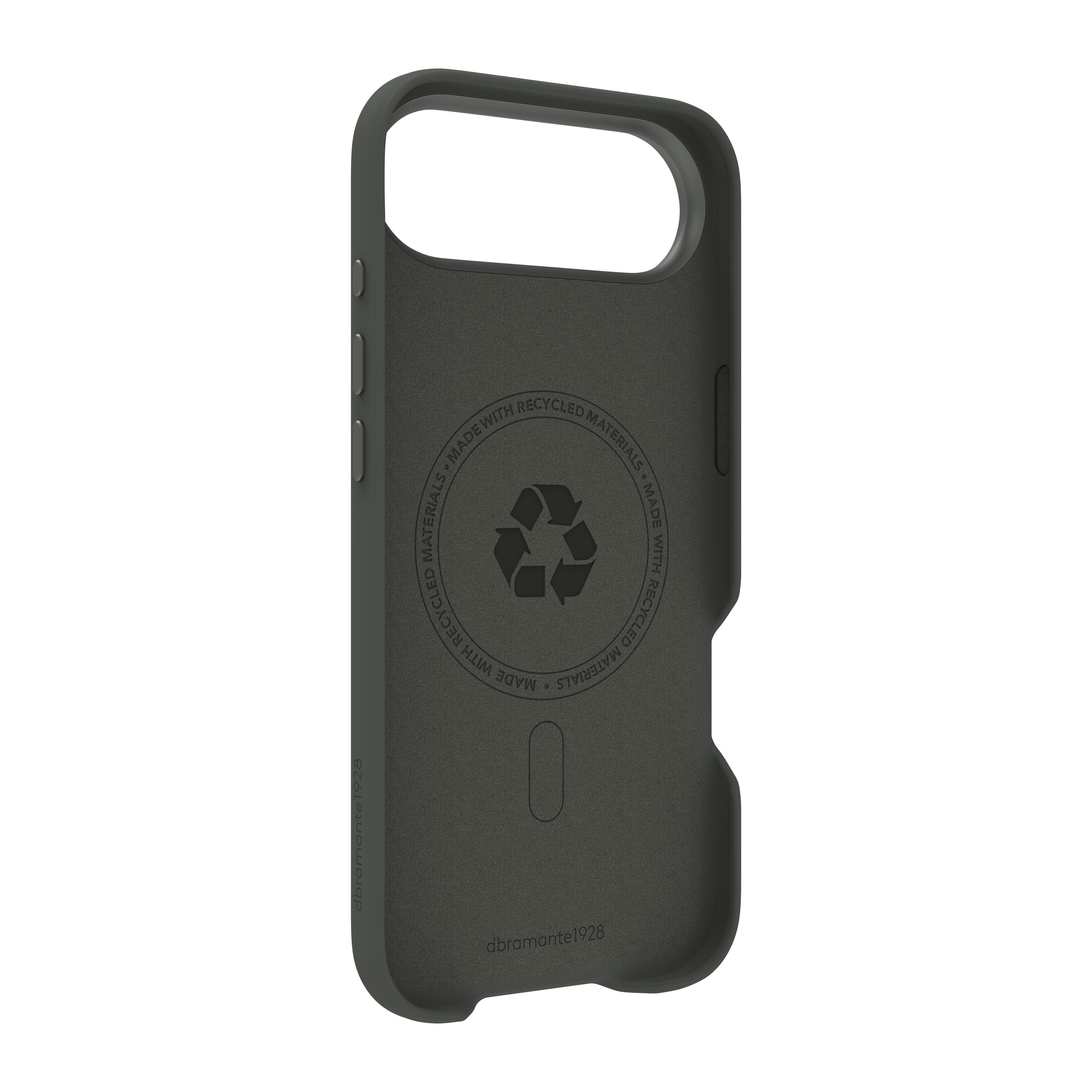 Dbramante1928 Roskilde Icon Carcasa Trasera Para Teléfono Móvil Compatibilidad Con Magsafe Plástico Reciclado Sombra Del Bosque