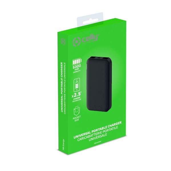 Power Bank 5a Negra 2 4v 2 Us