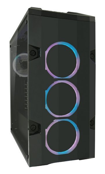 Caja Pc Lc Power Lc-998b-On Rambot Midi Tower Negro