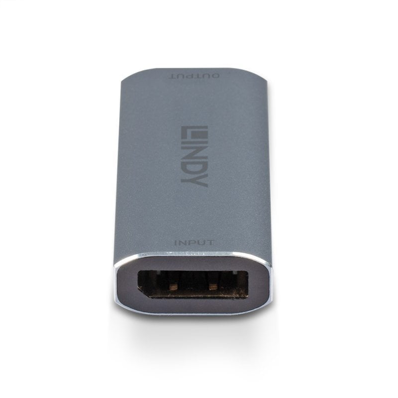 EAN 4002888384216 - Lindy 38421 extensor audio/video Repetidor de señales AV Plata imagen 3
